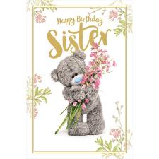 Sister Photo Finish Me to You Bear Birthday Card Image Preview